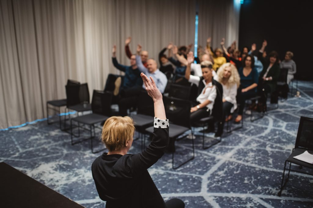 teatr interaktywny - rozgrzewki